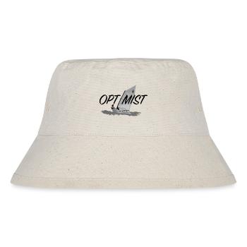 Optimist - Stanley/Stella recycelter Bucket Hat - Naturweiß - Vorne