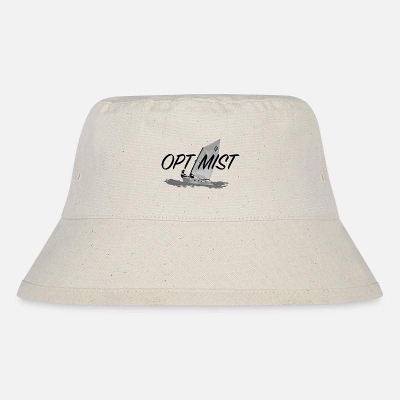 Optimist - Stanley/Stella recycelter Bucket Hat - Naturweiß