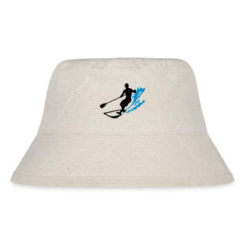 stand up paddling - Stanley/Stella Recycled Bucket Hat - natural - Front