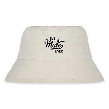 Best Mate ever - Stanley/Stella recycelter Bucket Hat - Naturweiß - Vorne