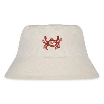 Holy crap / Heiliger Strohsack / Krabbe / Fluchen - Stanley/Stella recycelter Bucket Hat - Naturweiß - Vorne