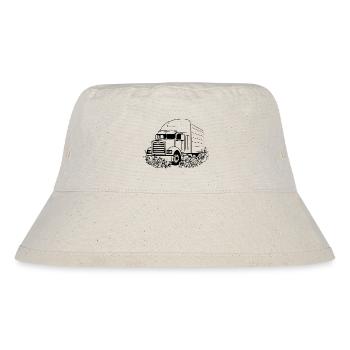 LKW Fahrer Truck Lastwagen - Stanley/Stella recycelter Bucket Hat - Naturweiß - Vorne