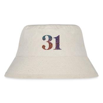 31st birthday leopard - Stanley/Stella Recycled Bucket Hat - natural - Front