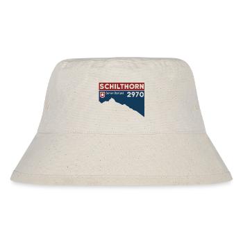 Schilthorn Hike Ski Bernese Oberland Switzerland - Stanley/Stella Recycled Bucket Hat - natural - Front