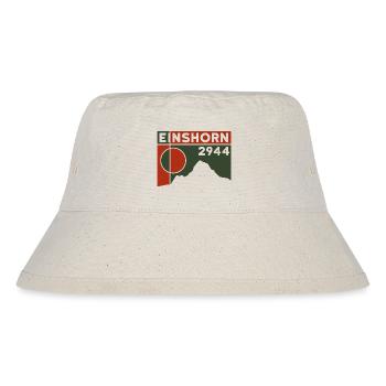Einshorn Tour Wanderung Wandern Skitour Souvenir - Stanley/Stella recycelter Bucket Hat - Naturweiß - Vorne