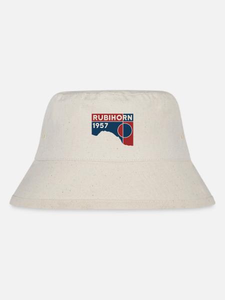 Rubihorn Nordwand Klettern Bayern Wandern Souvenir - Stanley/Stella recycelter Bucket Hat - Naturweiß