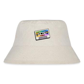 Ich bin in der Mischung - Stanley/Stella recycelter Bucket Hat - Naturweiß - Vorne