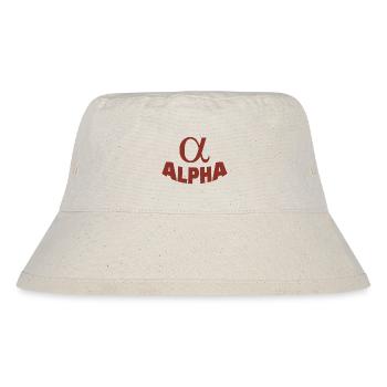 ALPHA - Stanley/Stella Recycled Bucket Hat - natural - Front