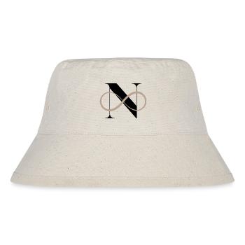 Infinite letter n - Stanley/Stella Recycled Bucket Hat - natural - Front