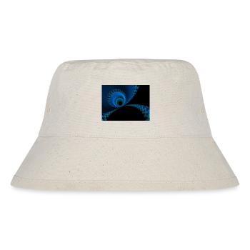 Abstraction - Stanley/Stella Recycled Bucket Hat - natural - Front