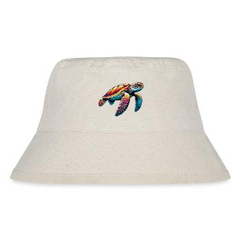 Turtle - Stanley/Stella Recycled Bucket Hat - natural - Front