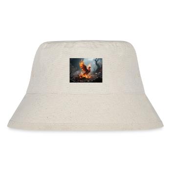 Fire Phoenix Rise - Stanley/Stella Recycled Bucket Hat - natural - Front