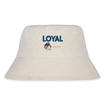 Loyal Dog Police Mascot - Stanley/Stella Recycled Bucket Hat - natural - Front