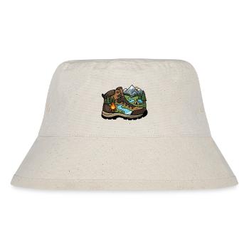 Camp Adventure Boot - Stanley/Stella Recycled Bucket Hat - natural - Front