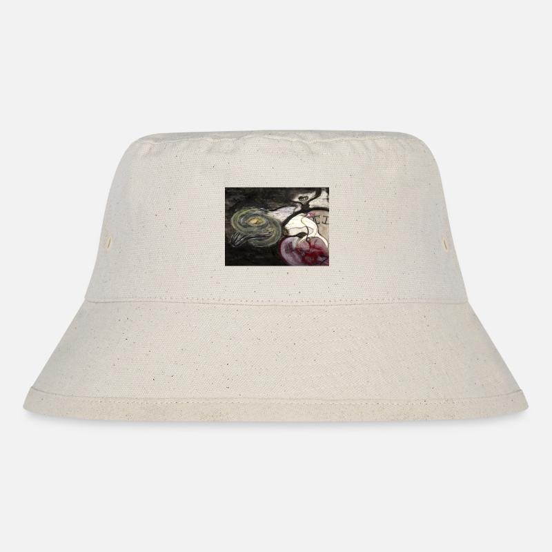 Evolutionary Clock - Stanley/Stella Recycled Bucket Hat - natural