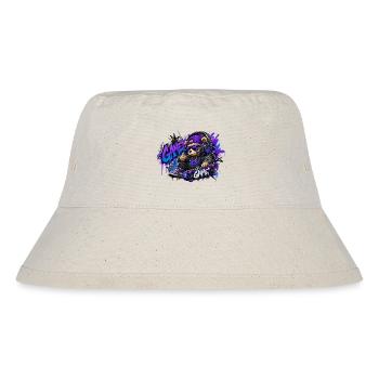 Game Bear Skate Graffiti - Stanley/Stella recycelter Bucket Hat - Naturweiß - Vorne