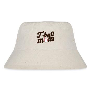 Retro Maman Joueuse De T-Ball Fan De Baseball - Bob recyclé Stanley/Stella - blanc naturel - Devant