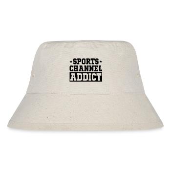 Fansport liebt es, Sport zu sehen - Stanley/Stella recycelter Bucket Hat - Naturweiß - Vorne
