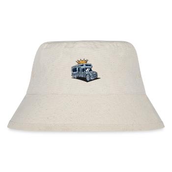 Anhänger - Wohnmobil - Wohnwagen Freizeitfahrzeug - Wohnmobil - Stanley/Stella recycelter Bucket Hat - Naturweiß - Vorne