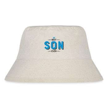 Best son - Stanley/Stella recycelter Bucket Hat - Naturweiß - Vorne
