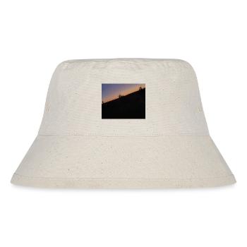Die Nacht - Stanley/Stella recycelter Bucket Hat - Naturweiß - Vorne