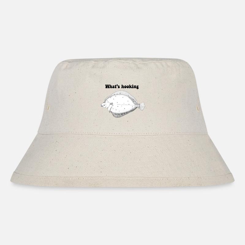 Whats Hooking - Stanley/Stella Recycled Bucket Hat - natural
