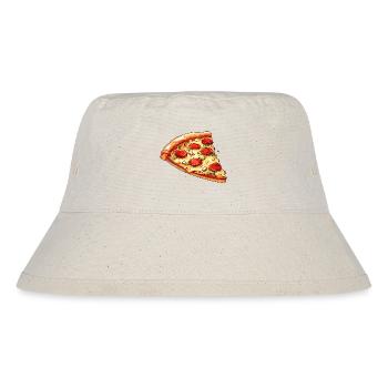 Delicious pizza! - Stanley/Stella Recycled Bucket Hat - natural - Front