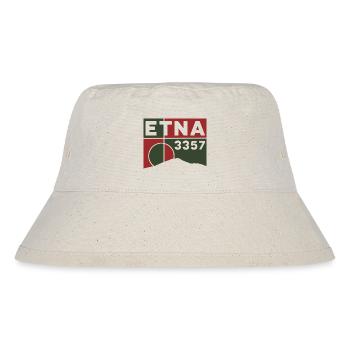 Etna Etna Mongibello volcano mountain Sicily souvenir - Stanley/Stella Recycled Bucket Hat - natural - Front