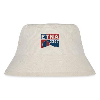Etna Etna Mongibello volcano mountain Sicily souvenir - Stanley/Stella Recycled Bucket Hat - natural - Front