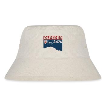 Olperer Überschreitung Hochtour Souvenirs Tirol - Stanley/Stella recycelter Bucket Hat - Naturweiß - Vorne