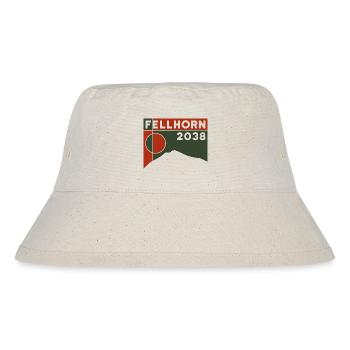 Fellhorn Alpenrosen Wandern Wanderung Souvenirs - Stanley/Stella recycelter Bucket Hat - Naturweiß - Vorne