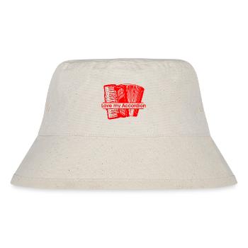 Love my Accordion - Stanley/Stella Recycled Bucket Hat - natural - Front