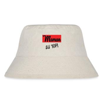 SCHÖNEN MUTTERTAG. MAMA. MUTTERTAG - Stanley/Stella recycelter Bucket Hat - Naturweiß - Vorne