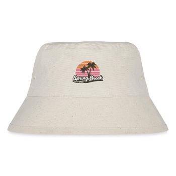 Spring Break Party Hard Or Go Home - Stanley/Stella recycelter Bucket Hat - Naturweiß - Vorne
