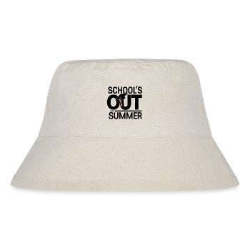 Schulabschluss Schulende School`s Out For Summer - Stanley/Stella Recycled Bucket Hat - natural - Front