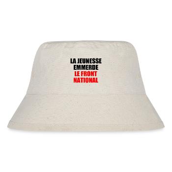 la jeunesse emmerde front national - Bob recyclé Stanley/Stella - blanc naturel - Devant