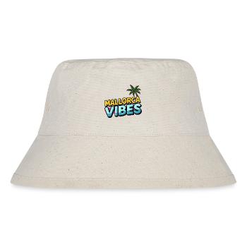 Mallorca Vibes Sommer, Sonne & Partyfeeling - Stanley/Stella recycelter Bucket Hat - Naturweiß - Vorne