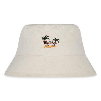 Mallorca Island Feeling – Holidays Palm Trees Beach - Stanley/Stella Recycled Bucket Hat - natural - Front