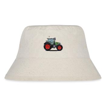 Traktor, den jeder mag - Stanley/Stella recycelter Bucket Hat - Naturweiß - Vorne