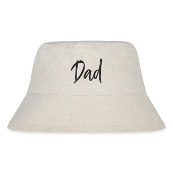 Dad  - Stanley/Stella recycelter Bucket Hat - Naturweiß - Vorne
