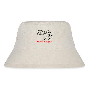 Rabbit in Easter stress - Stanley/Stella Recycled Bucket Hat - natural - Front