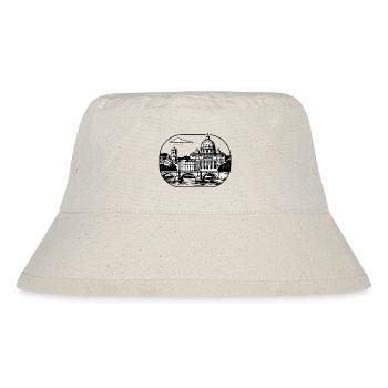Römische Stadtsilhouette - Stanley/Stella recycelter Bucket Hat - Naturweiß - Vorne