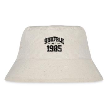 Shuffle Like It's 1985 Vintage Anniversary Gift - Stanley/Stella Recycled Bucket Hat - natural - Front