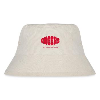 New Years Cheers Selfcare Accessories Red NYR - Stanley/Stella Recycled Bucket Hat - natural - Front