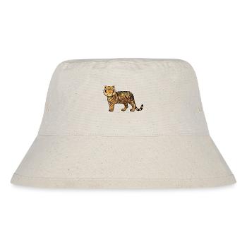 A tiger - Stanley/Stella Recycled Bucket Hat - natural - Front