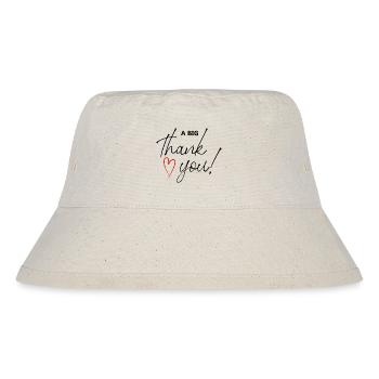 Thank You - Stanley/Stella recycelter Bucket Hat - Naturweiß - Vorne