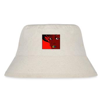 Vulkan 22a - Stanley/Stella recycelter Bucket Hat - Naturweiß - Vorne