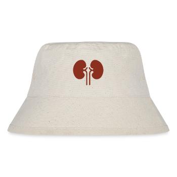Kidney kidney cardiovascular metabolism - Stanley/Stella Recycled Bucket Hat - natural - Front