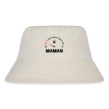 Maman papa bébé assortis - Bob recyclé Stanley/Stella - blanc naturel - Devant