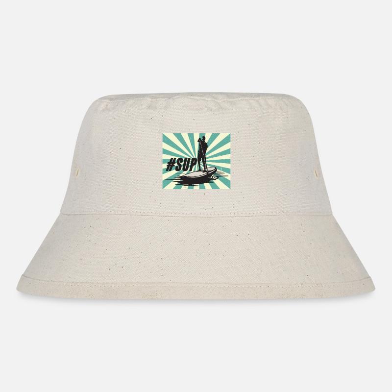 SUP - Stanley/Stella recycelter Bucket Hat - Naturweiß